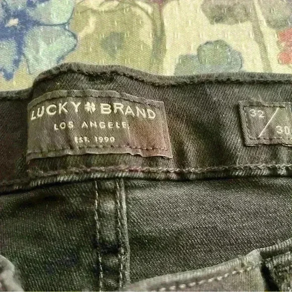 Men’s Lucky brand jeans, black 32 x 30 new condition with tags​​ - Picture 7 of 11